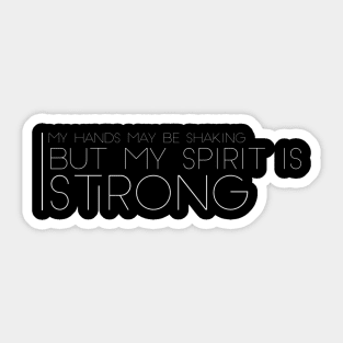 Strong 2 Sticker